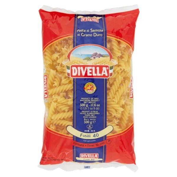 DIVELLA 40 FUSILLI 500GR