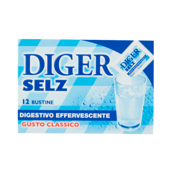 DIGER SELZ DIGESTIVO EFFERVESCENTE CLASSICO 12 BUSTINE