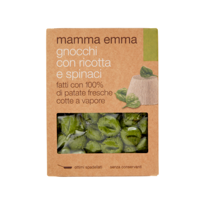 MAMMA EMMA GNOCCHI RICOTTA E SPINACI 400GR