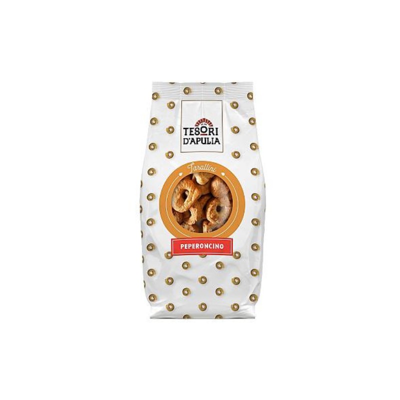 TARALLINI AL PEPERONCINO 200 GR - CHILI PEPPER